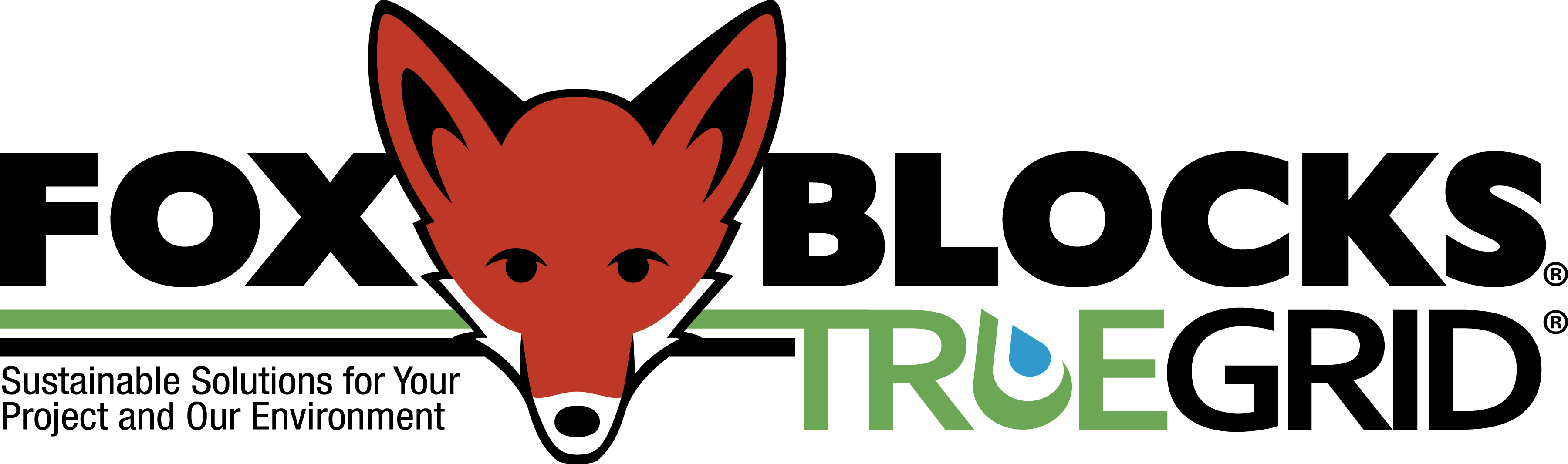 Fox Blocks Truegrid logo