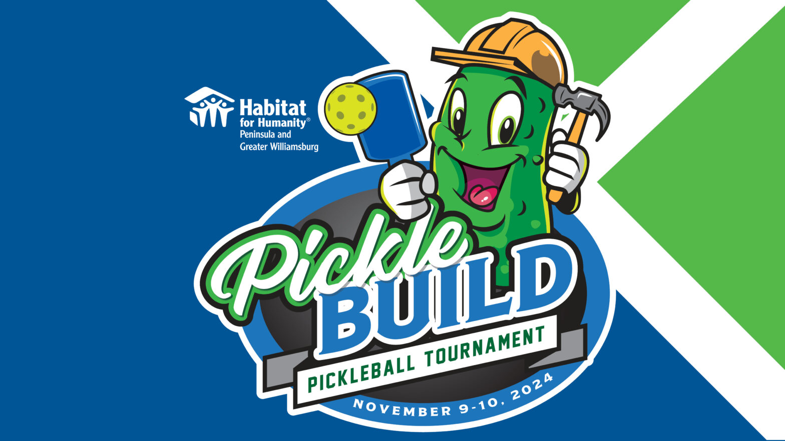 PickleBUILD graphic for pickleball tournament