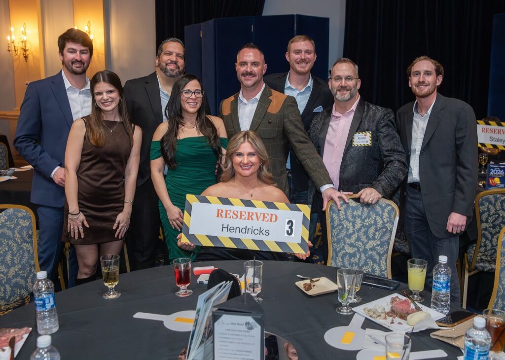 People from Hendricks smiling for the camera. 