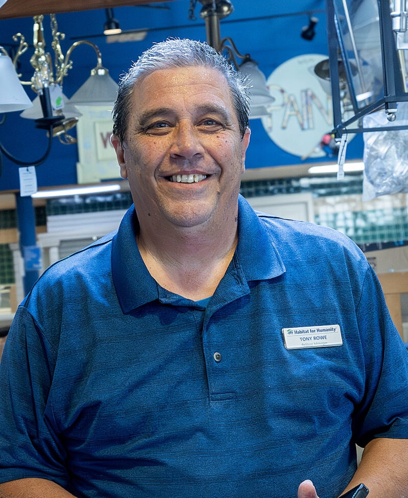 Williamsburg ReStore manager Tony Rowe
