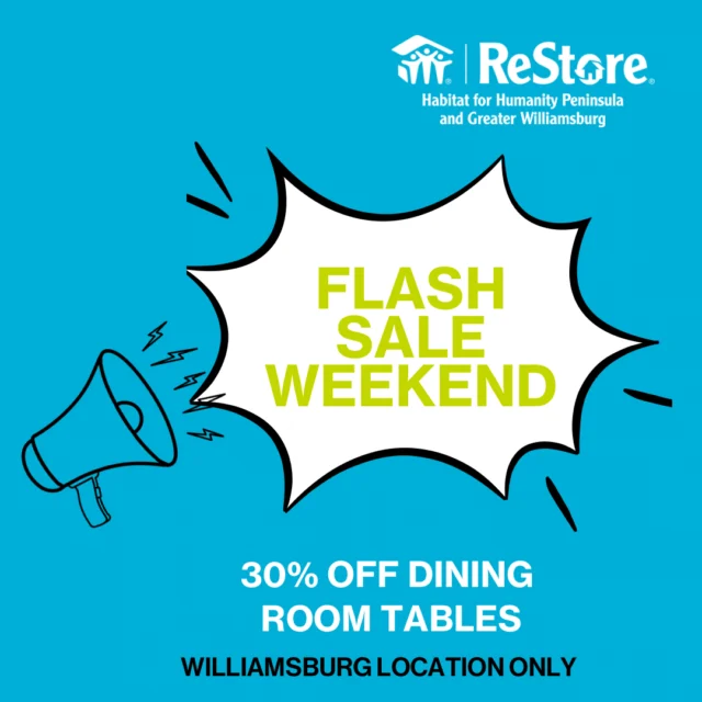 FLASH SALE WEEKEND!

Get ready for deals you won’t believe at both @restorepgw.burg and @restorepgw!

Hurry in—these deals won’t last long!