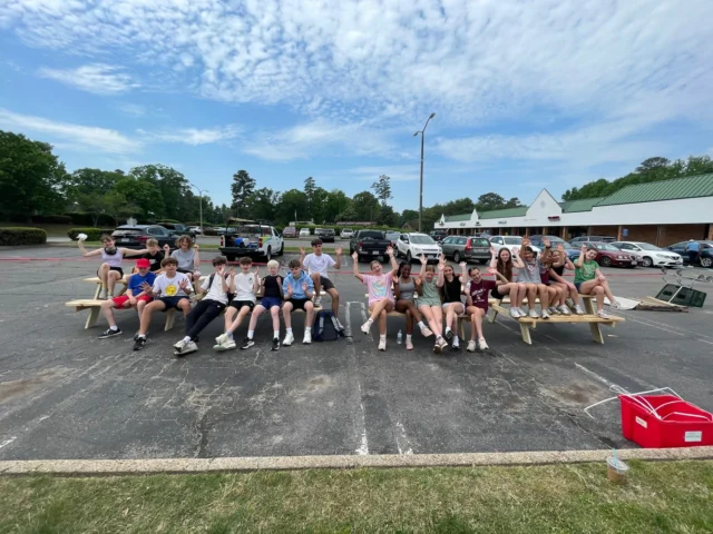Last week, we welcomed an awesome group of 7th graders from The Montgomery School (@montgomeryheron) in Chester Springs, PA! 👏

These 20 students rolled up their sleeves and built 4 beautiful picnic tables to be donated to new Habitat homeowners and their families. 🛠️💙

Thank you for showing that you’re never too young to make a difference!

#HabitatPGW #YouthVolunteers #MontgomerySchool #BuildingCommunity #ServiceLearning