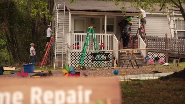 ICYMI: On April 26, 2025, HOPE was hard at work in James City County!

At our Home Repair Blitz event, the community came together to repair and restore homes. From fresh paint and landscaping to fixing porches and railings, these repairs, though small in size, made a major impact.

Why?

Because this day wasn’t just about fixing what was broken.

It was about bringing comfort, dignity and joy back to the place these families call home. It was about neighbors showing up for one another, tools in hand and hearts wide open.

Thank you to everyone who made this day unforgettable.

You didn’t just repair homes—you helped rebuild HOPE.
