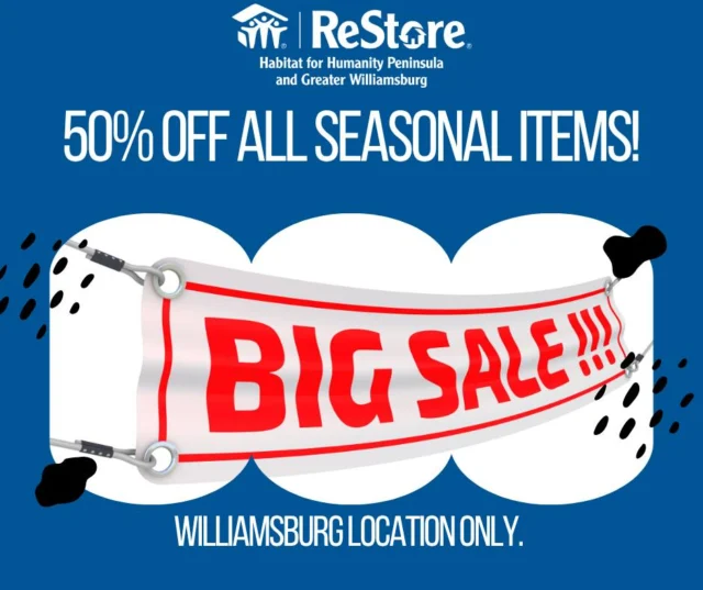 🎉 We're offering a whopping 50% off on all seasonal items THIS WEEK ONLY at @restorepgw.burg. It's the perfect time to refresh your collection and add some seasonal flair to your life. Don't miss out on these incredible deals. 🎉